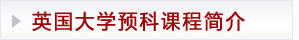 英国大学预科课程简介